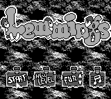 Lemmings title screen